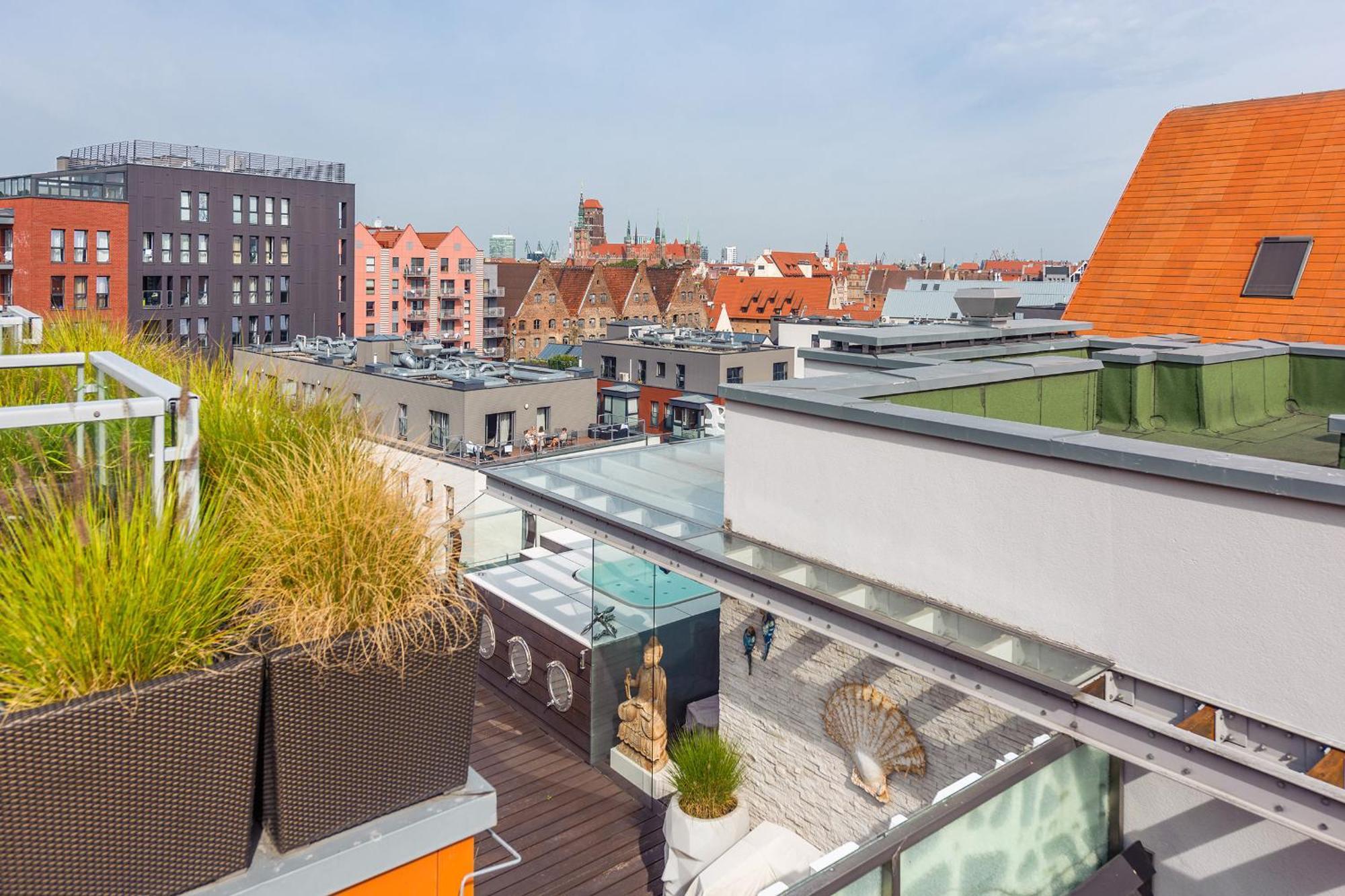 Walk - Premium Duplex With Terrace + 2 Parking Apartamento Gdansk