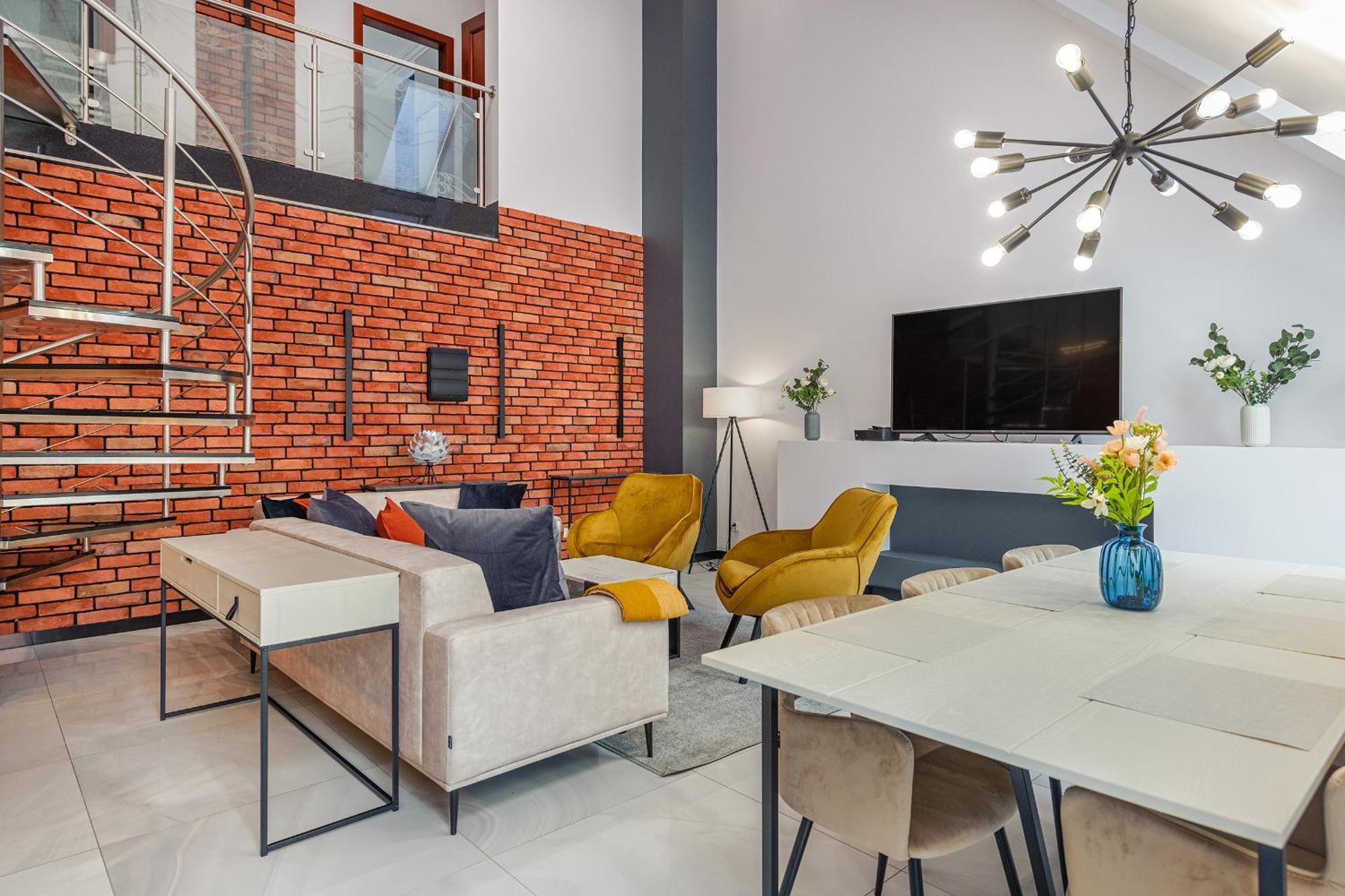 Apartamento Walk - Premium Duplex With Terrace + 2 Parking Gdansk