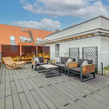 City Walk - Premium Duplex With Terrace + 2 Parking Gdansk Exterior photo