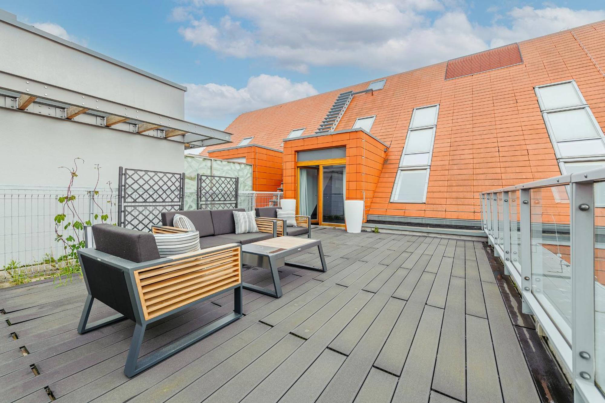 Walk - Premium Duplex With Terrace + 2 Parking Apartment Gdansk